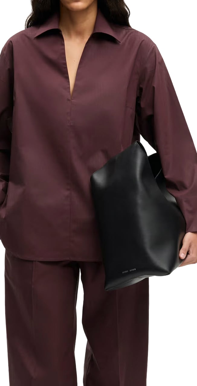 Samsøe Samsøe Samsoe Samsoe - Sasully blouse 15933 - F26100083 - 191619TCX Fudge Bruin