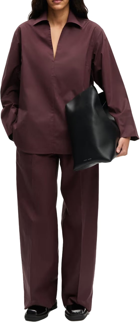 Samsøe Samsøe Samsoe Samsoe - Sajulio trousers 15933 - F26100085 - 191619TCX Fudge Bruin