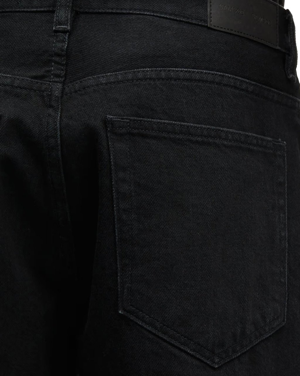 Samsøe Samsøe Jeans Eddie Denim Rinse Nero Zwart