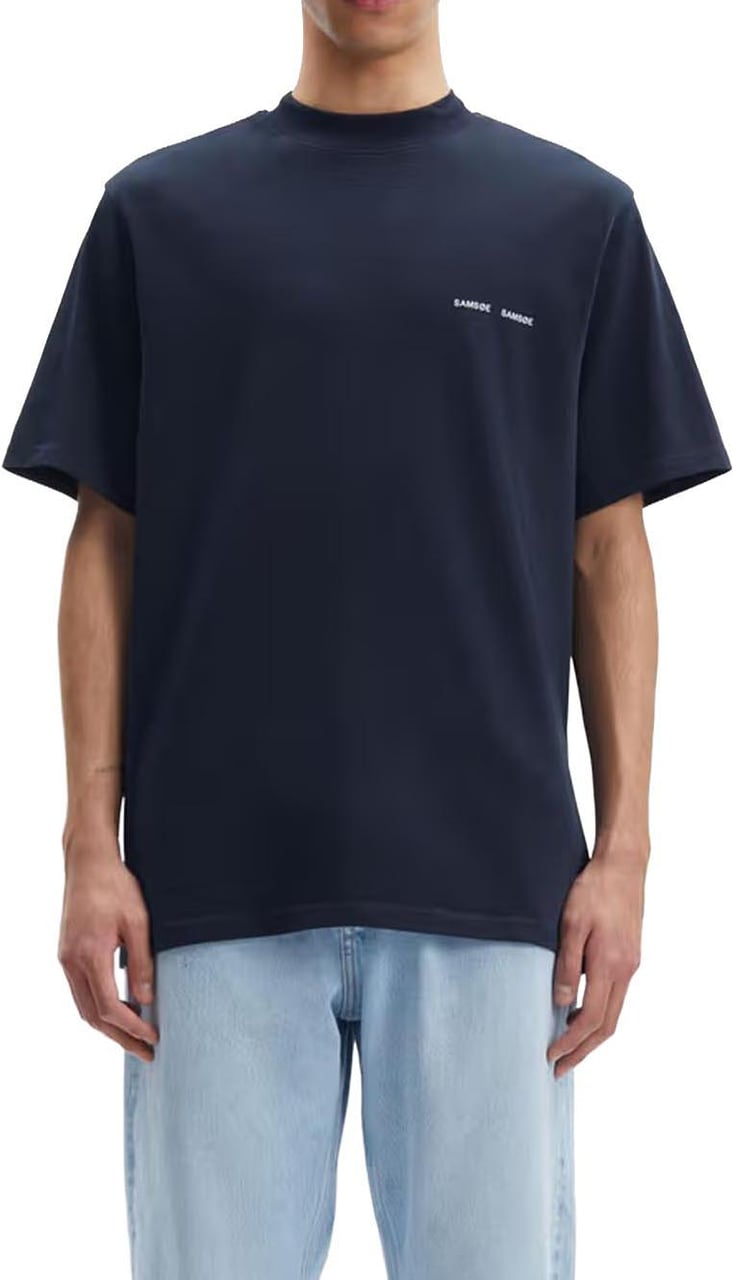 Samsøe Samsøe Samsoe Samsoe - Norsbro t-shirt 6024 - M20300010 - 193922TCX Sky captain Blauw