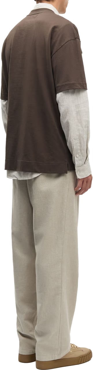 Samsøe Samsøe Samsoe Samsoe - Joel t-shirt 11415 - M22300126 - 190812TCX Turkish coffee Bruin