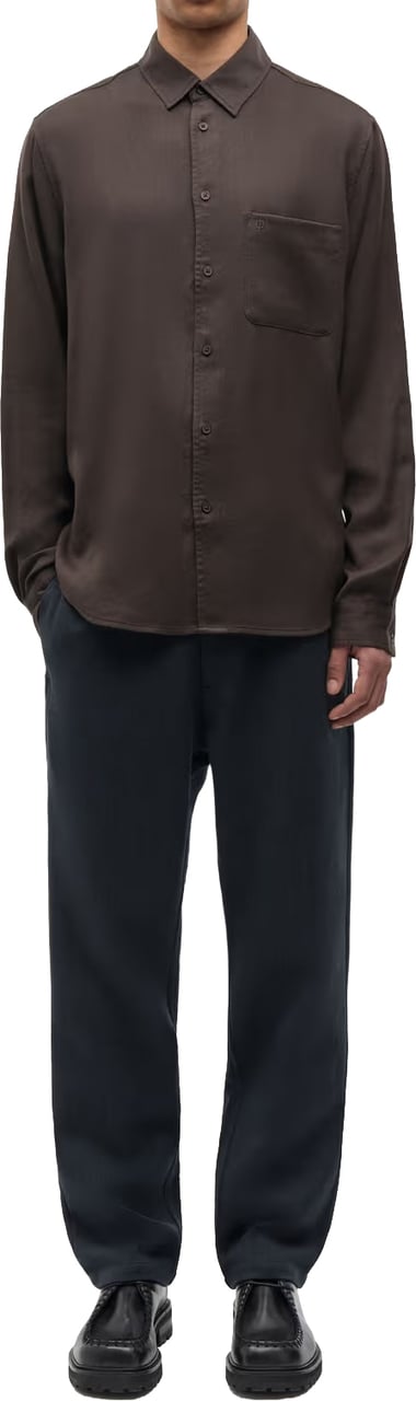 Samsøe Samsøe Samsoe Samsoe - Sajabari fly P trousers 16201 - M26300071 - CLR002455 Dark grey mel. Grijs