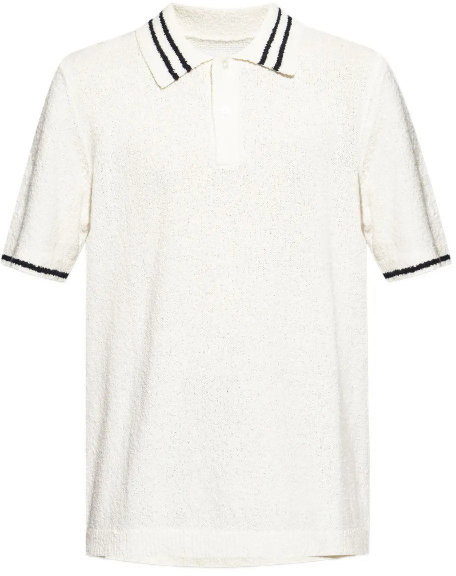 Samsøe Samsøe polo a rayures Beige