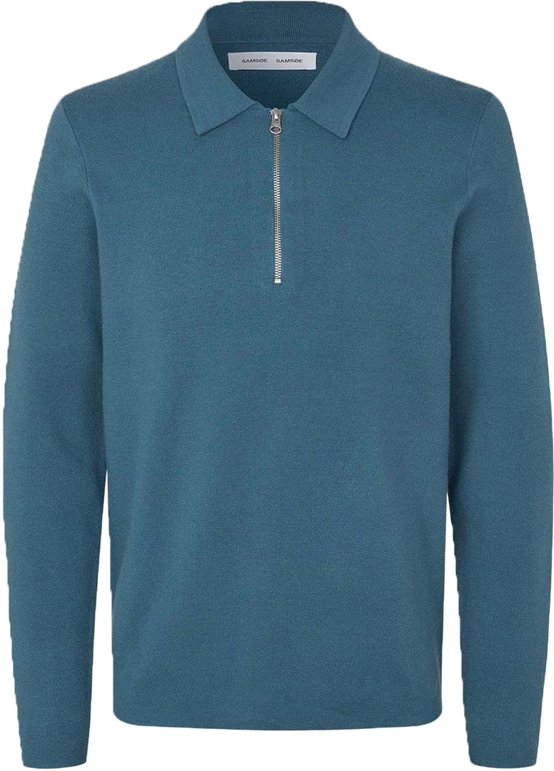 Samsøe Samsøe polo guna 2 Blauw