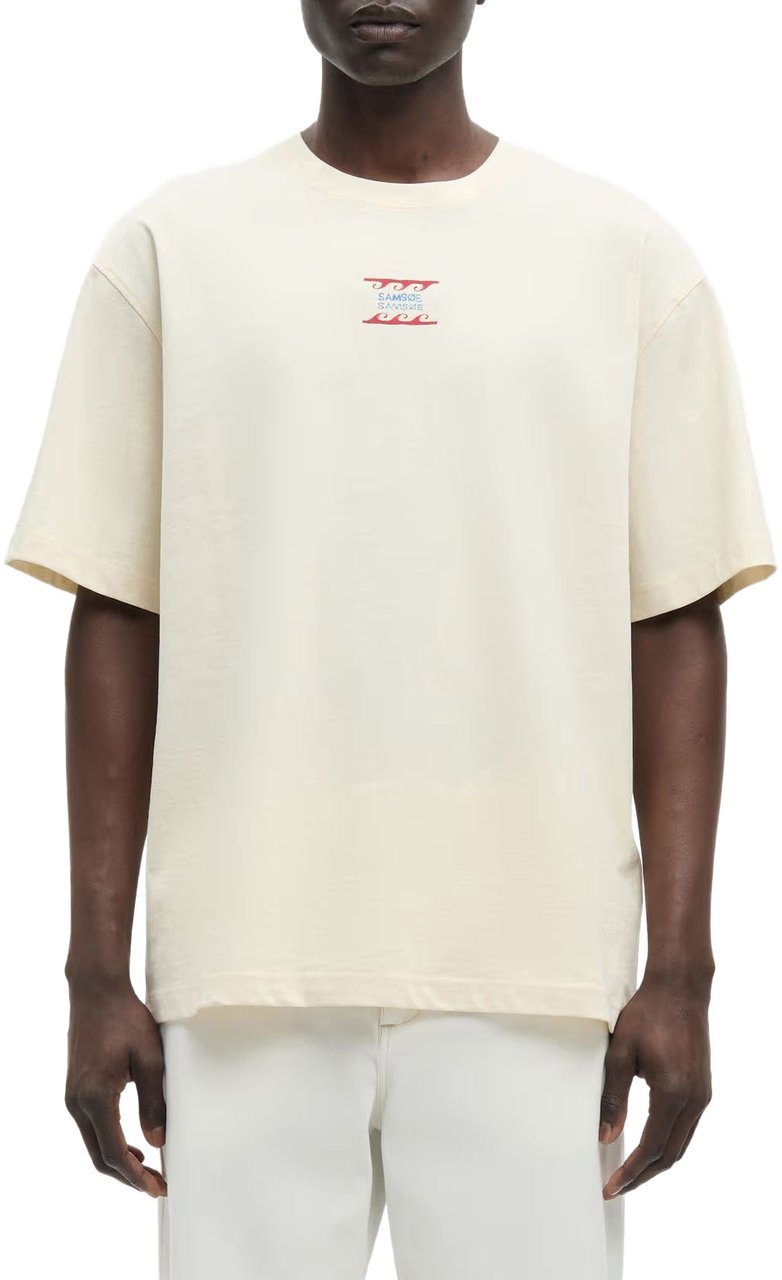 Samsøe Samsøe T-Shirt Sagergei Neutral Leisure Neutraal