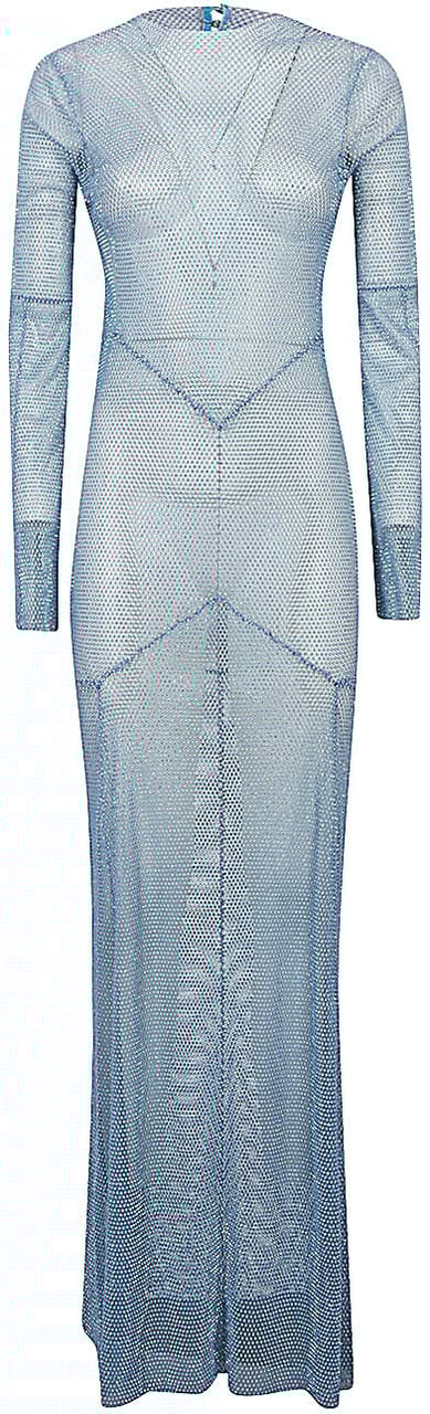 Santa Brands Dresses Clear Blue Blauw