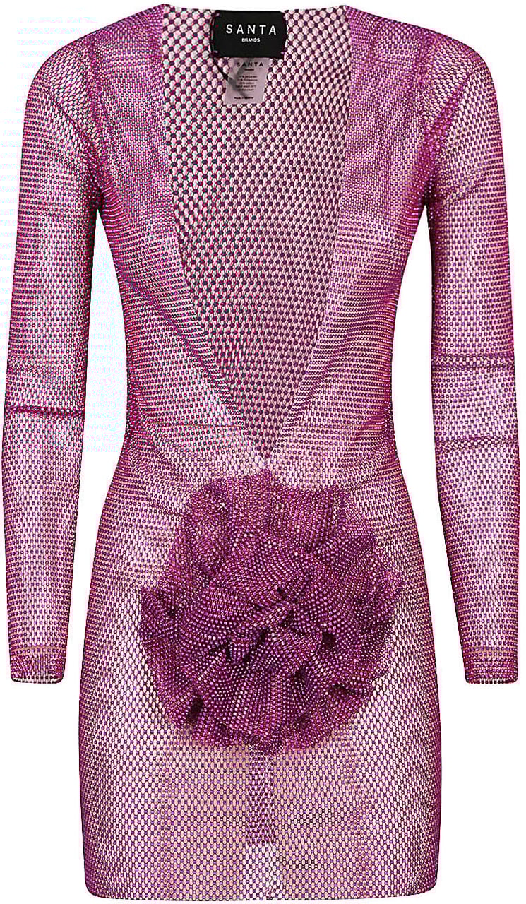 Santa Brands Dresses Fuchsia Roze