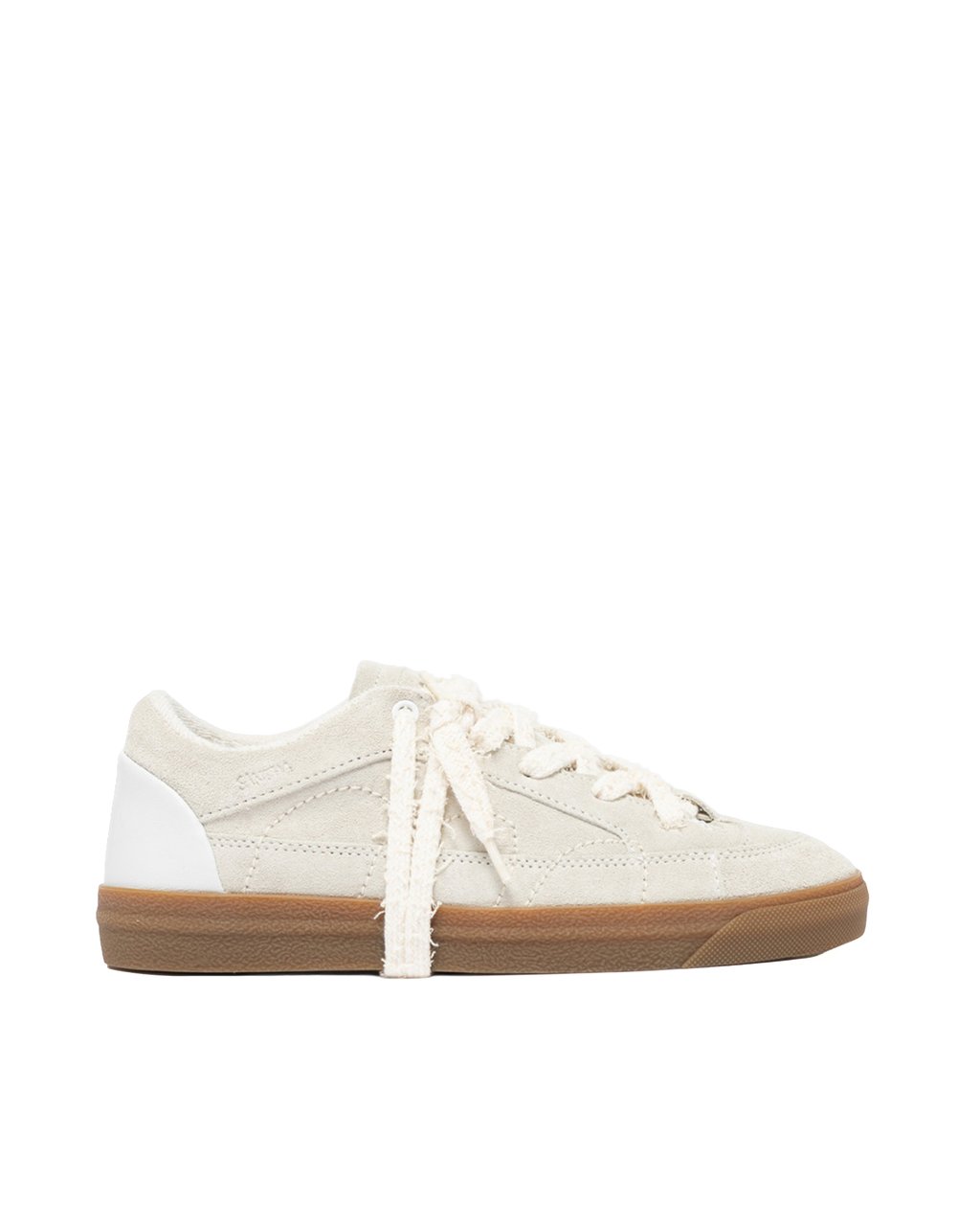 Santha Love Cut Sneakers In Cream Wit