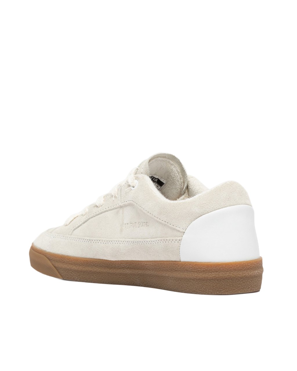 Santha Love Cut Sneakers In Cream Wit