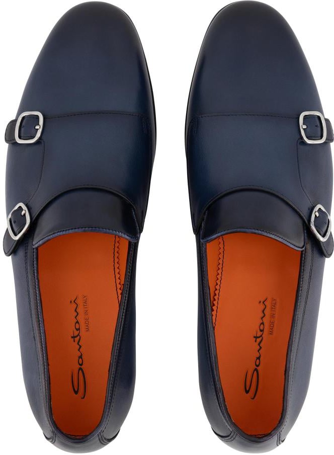 Santoni Loafer Blauw