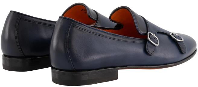 Santoni Loafer Blauw