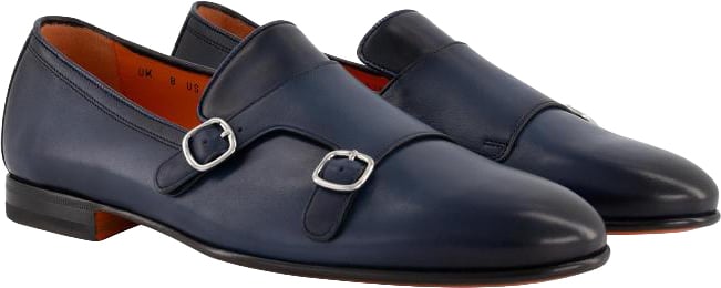 Santoni Loafer Blauw