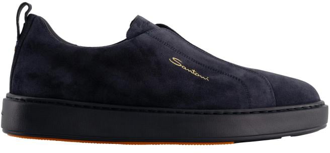 Santoni Sneaker Blauw