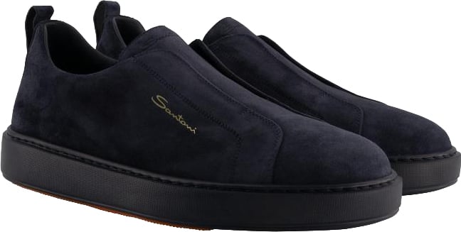Santoni Sneaker Blauw