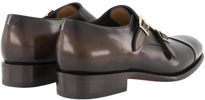 Santoni Double Buckle Goodyear Bruin