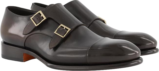 Santoni Double Buckle Goodyear Bruin