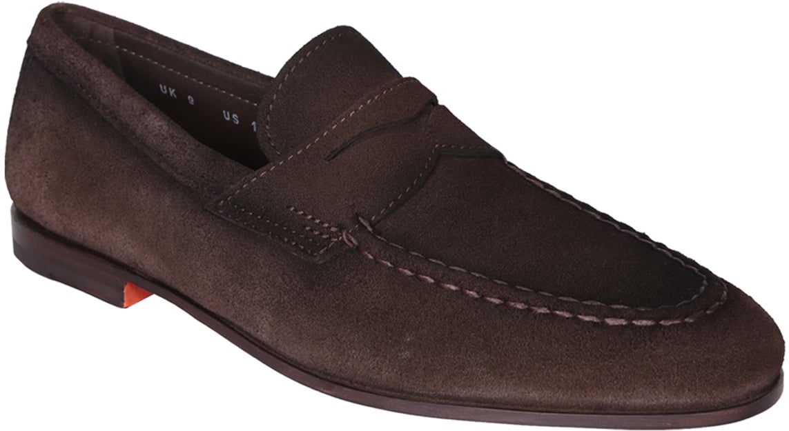 Santoni SANTONI Brown Loafers Bruin