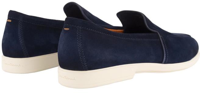 Santoni Malibu Loafer Blauw