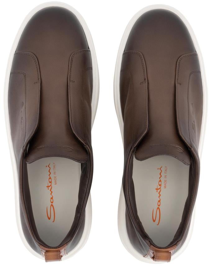 Santoni Victory Sneaker Bruin