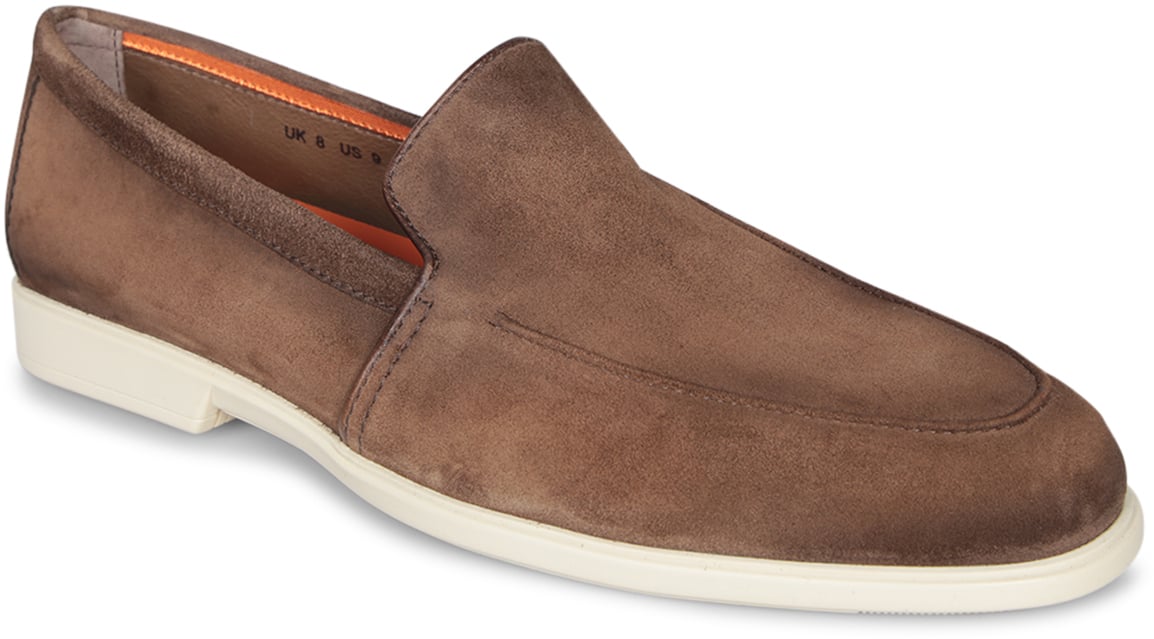 Santoni SANTONI Brown Loafers Bruin