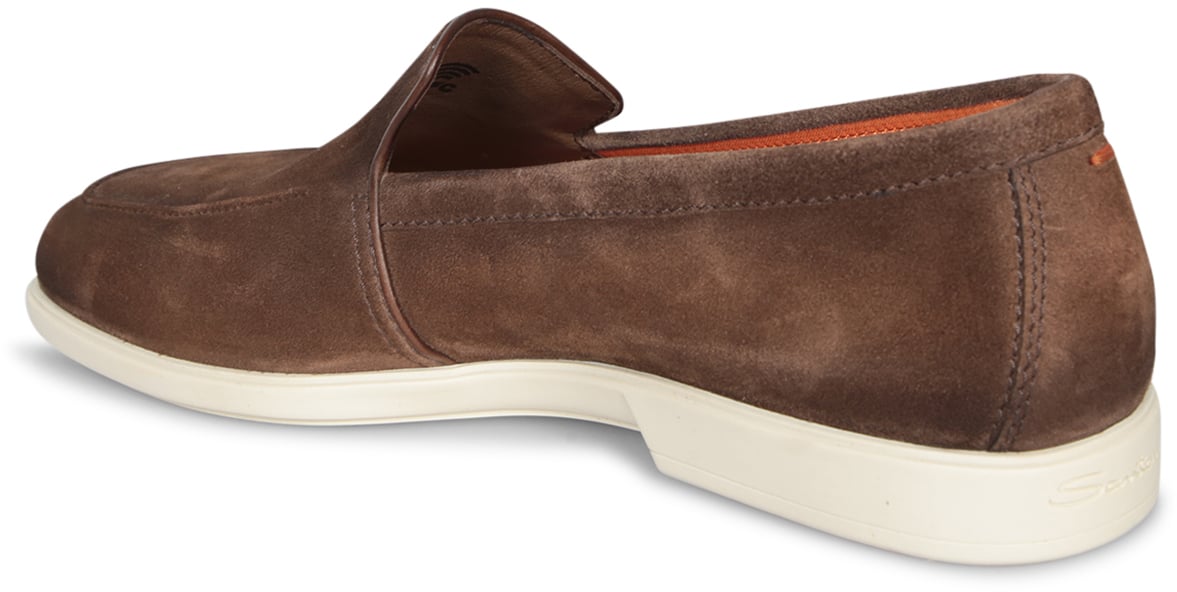 Santoni SANTONI Brown Loafers Bruin