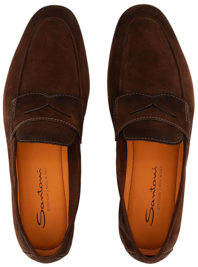 Santoni Carlos Loafer Bruin
