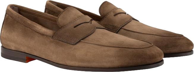 Santoni Carlos Loafer Bruin