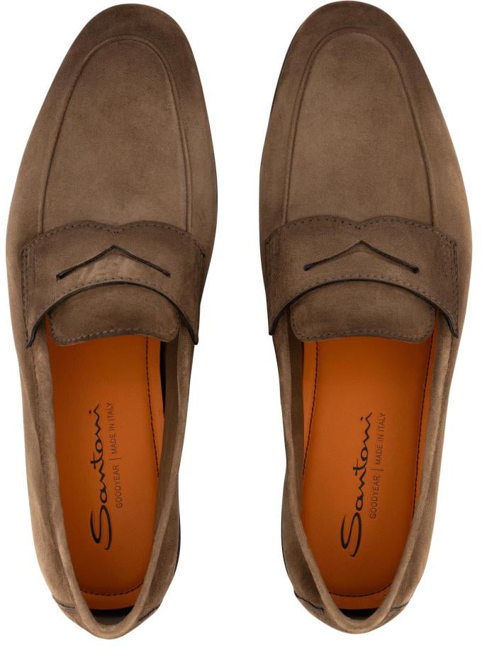 Santoni Carlos Loafer Bruin
