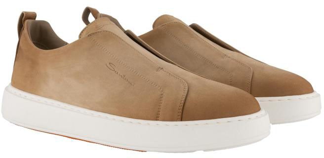 Santoni Victory Sneaker Beige
