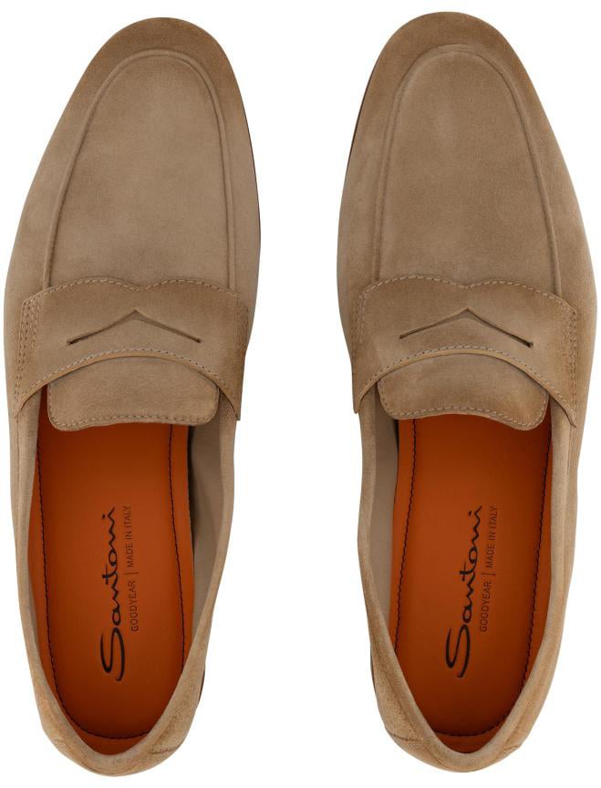 Santoni Carlos Loafer Bruin
