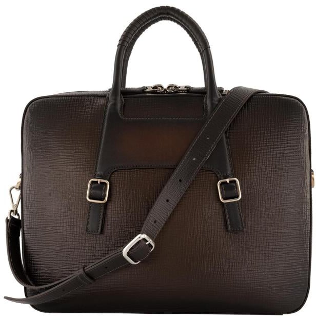 Santoni Laptop Tas Bruin