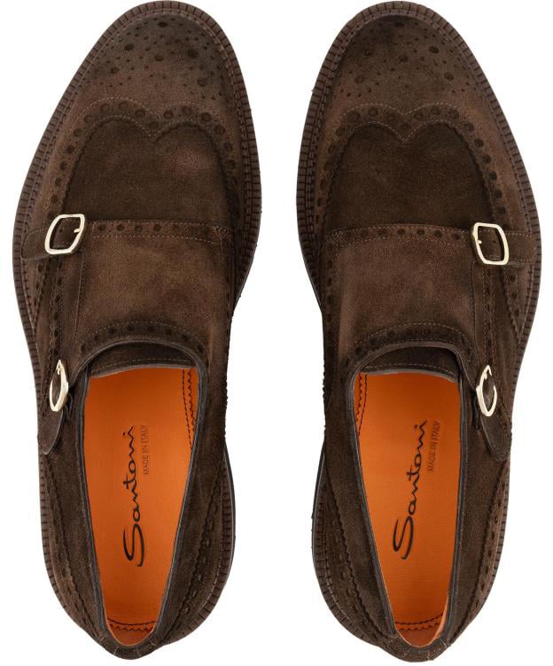 Santoni Kalamabuck-a-rvrt Bruin