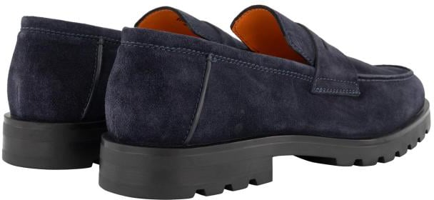 Santoni Rock-lf-seyu Blauw