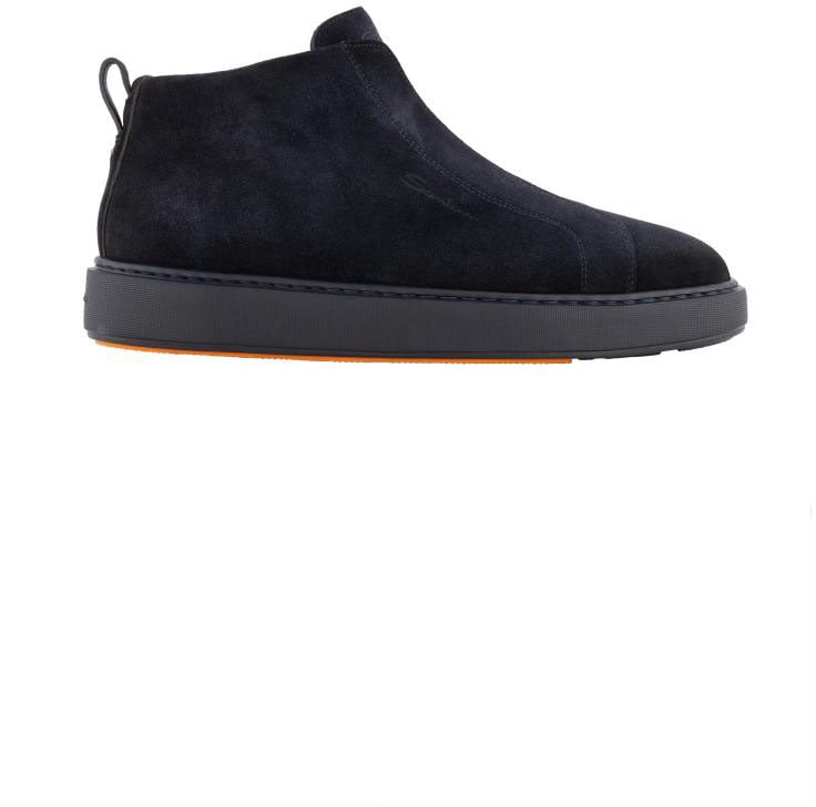 Santoni Victorymid-c-gelu Blauw