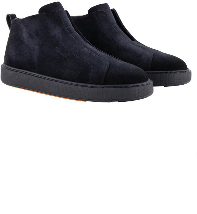 Santoni Victorymid-c-gelu Blauw