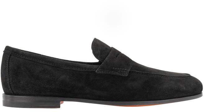 Santoni Carlos Loafer Zwart