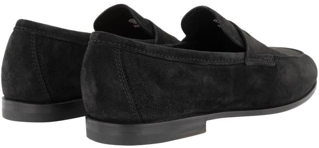 Santoni Carlos Loafer Zwart