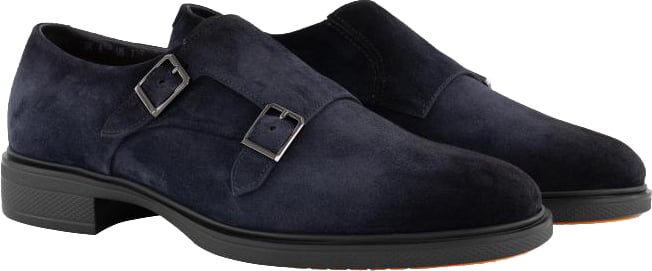 Santoni Easy-onm-gexu Blauw
