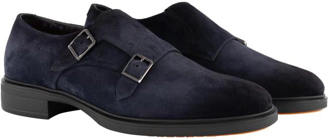 Santoni Easy-onm-gexu Blauw