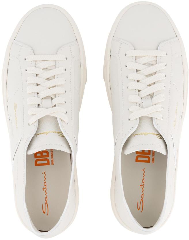 Santoni Men Sneakers Wit