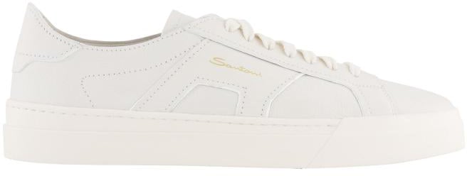 Santoni Men Sneakers Wit