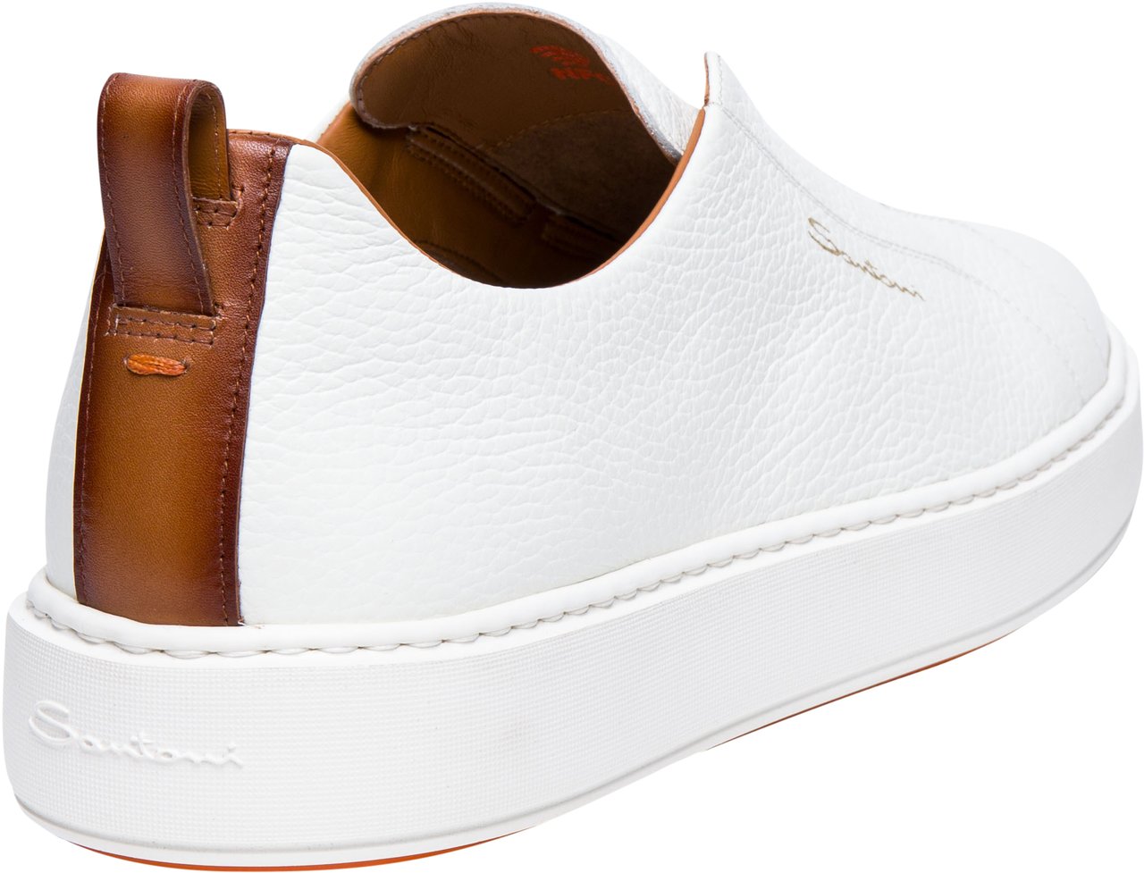 Santoni Sneakers White Wit
