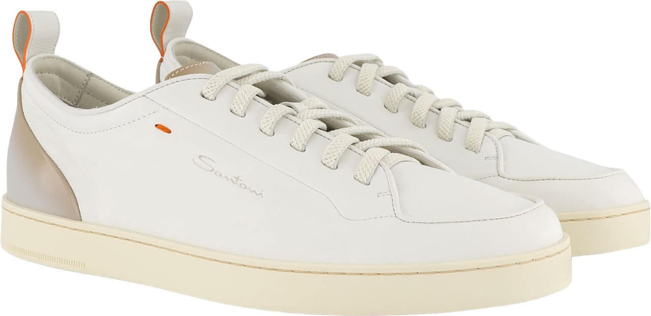 Santoni Sneakers Wit