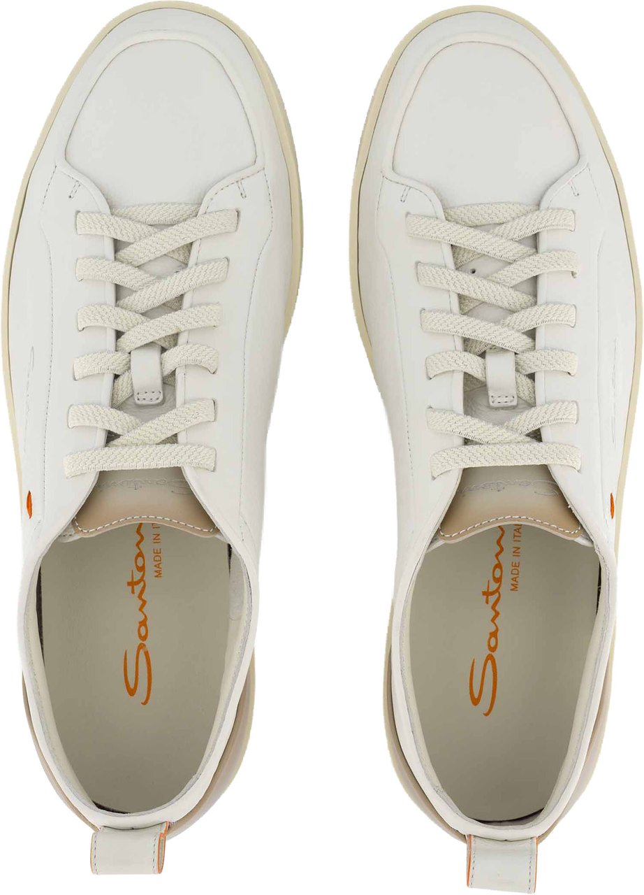 Santoni Sneakers Wit