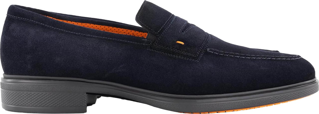 Santoni Easyloafer-gexu Blauw