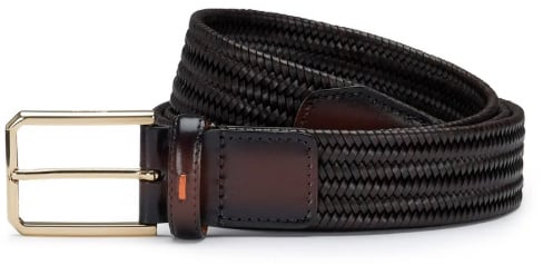 Santoni Belts Brown Bruin