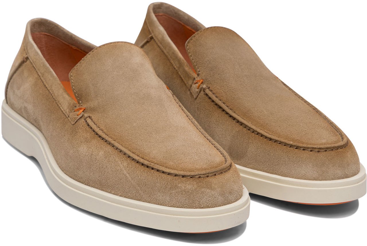 Santoni Loafers & Slippers Beige