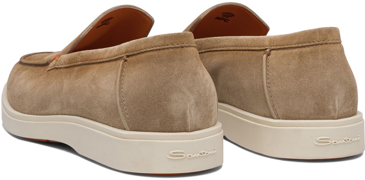 Santoni Loafers & Slippers Beige