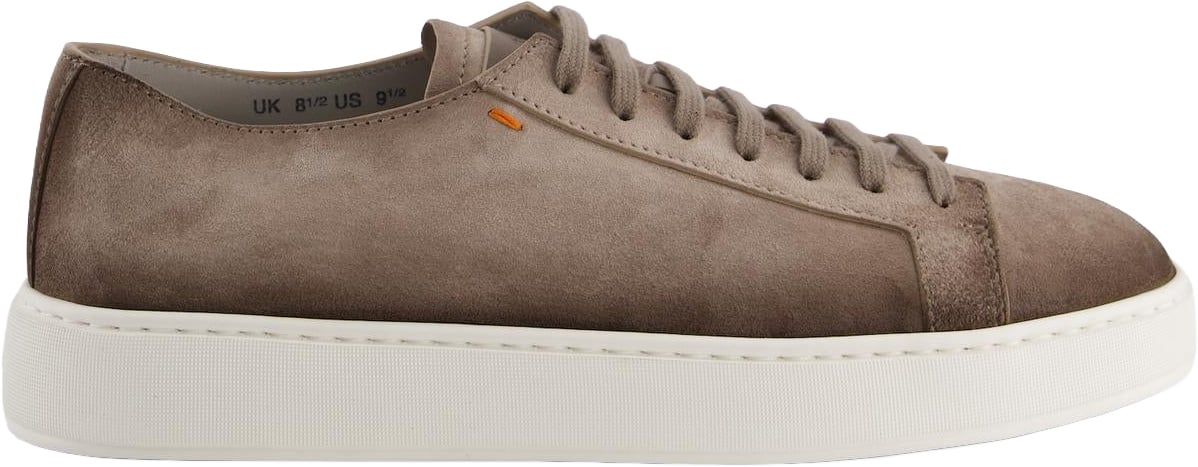 Santoni Heren Damps Sneaker Beige