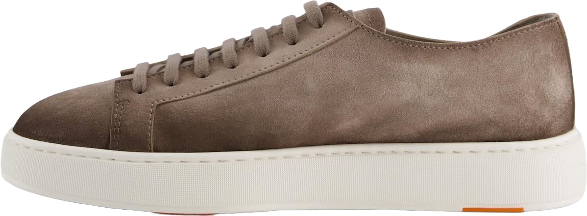 Santoni Heren Damps Sneaker Beige